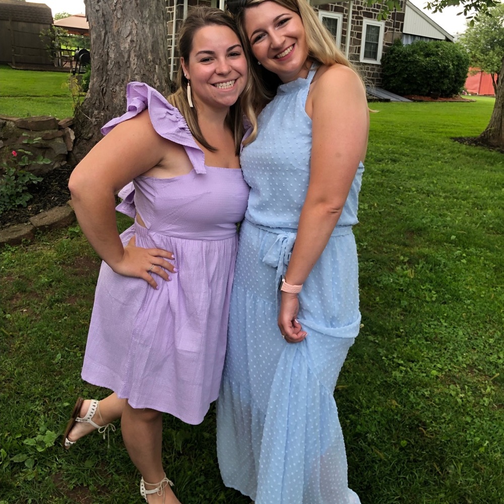 Halter maxi dress